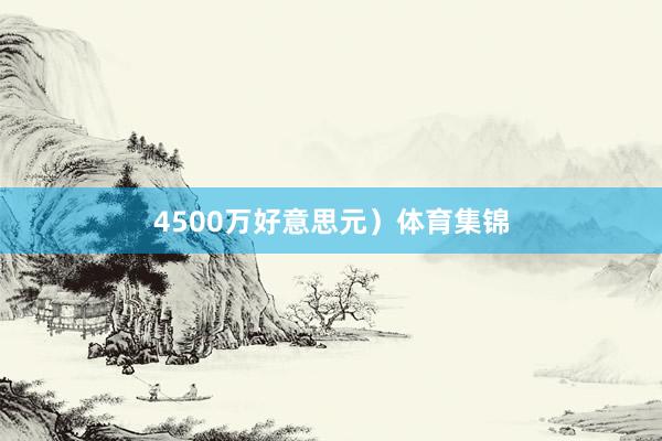 4500万好意思元）体育集锦